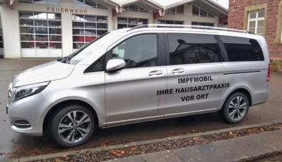 Das Impfmobil des Haßmersheimer Allgemeinmediziners Artur Sfintizky. Foto: privat